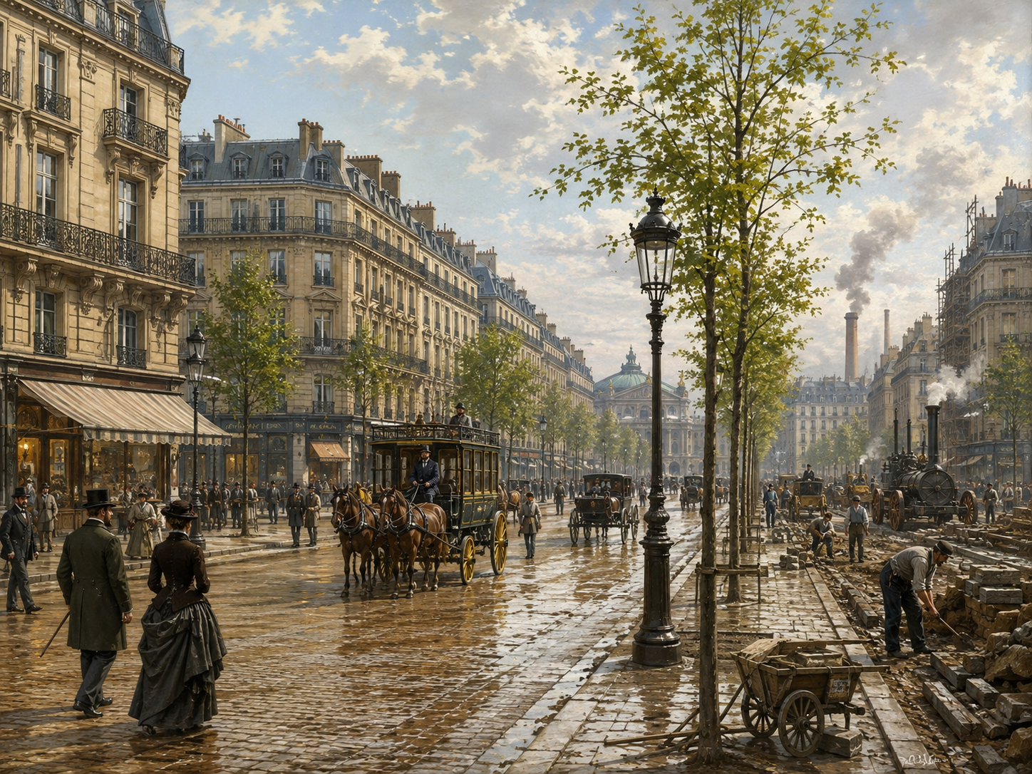 Nineteenth-century Paris modernization