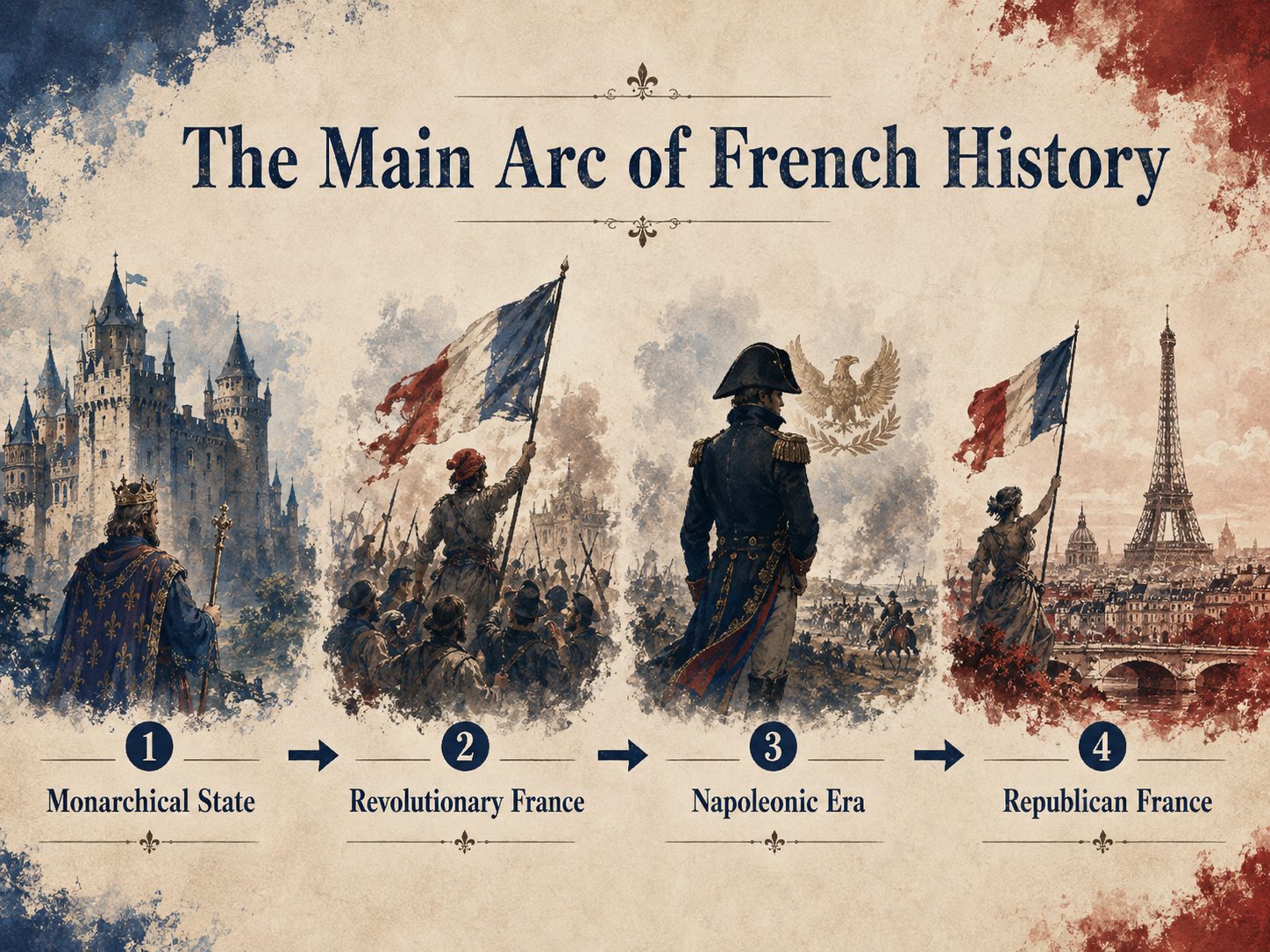 Illustration of French history