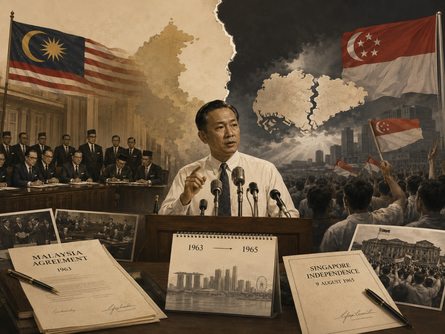 Singapore history and urban development