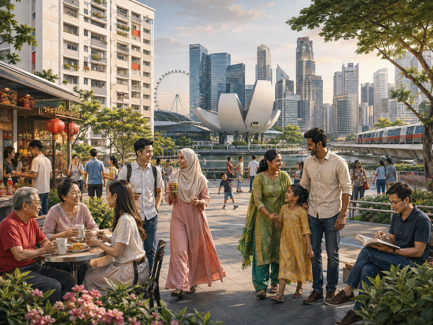 Singapore history and urban development