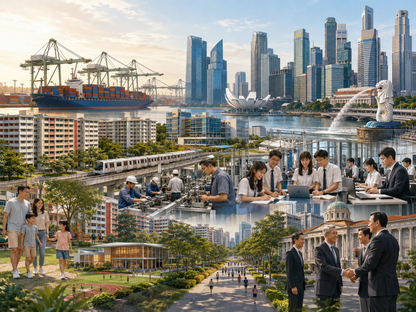 Singapore history and urban development